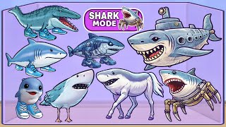 Merge Fellas : Shark Brainrot ,Jurassic,Robot,Baby, - Max level Gameplay