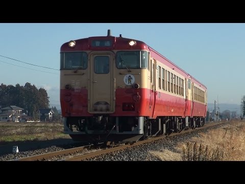 キハ40 1007+キハ40 1003（烏山線）