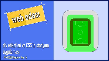 HTML/CSS Dersleri - Ders 16 - div etiketleri ve CSS