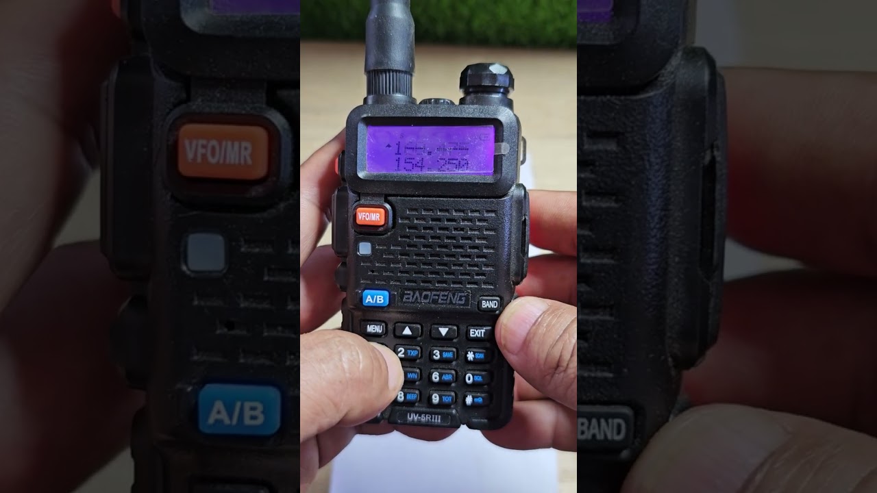 วิธีตั้งค่ารีพีทเตอร์ Repeater Baofeng UV5R3