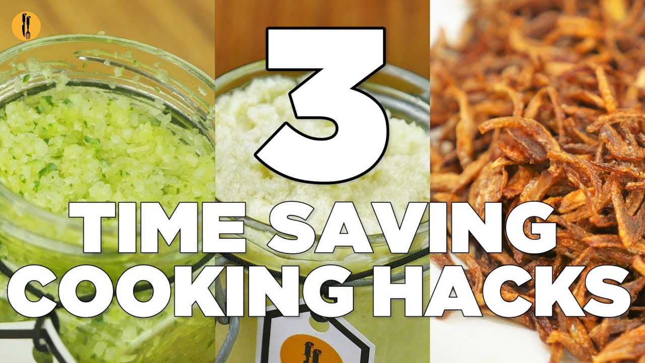 3 Time Saving Cooking hacks by Food Fusion
