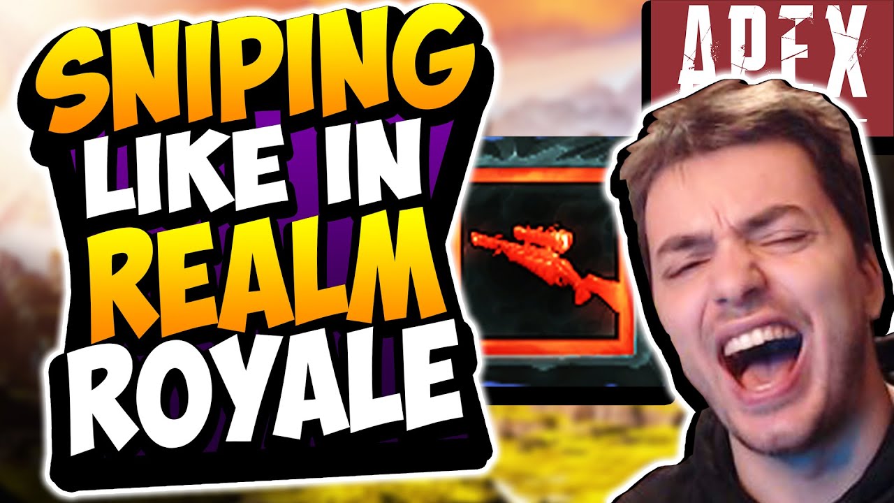 SNIPING Just Like in Realm Royale | Apex Legends