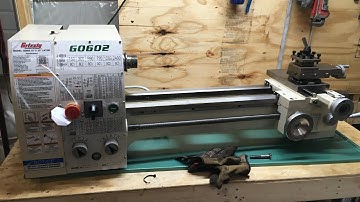 New lathe grizzly 0602