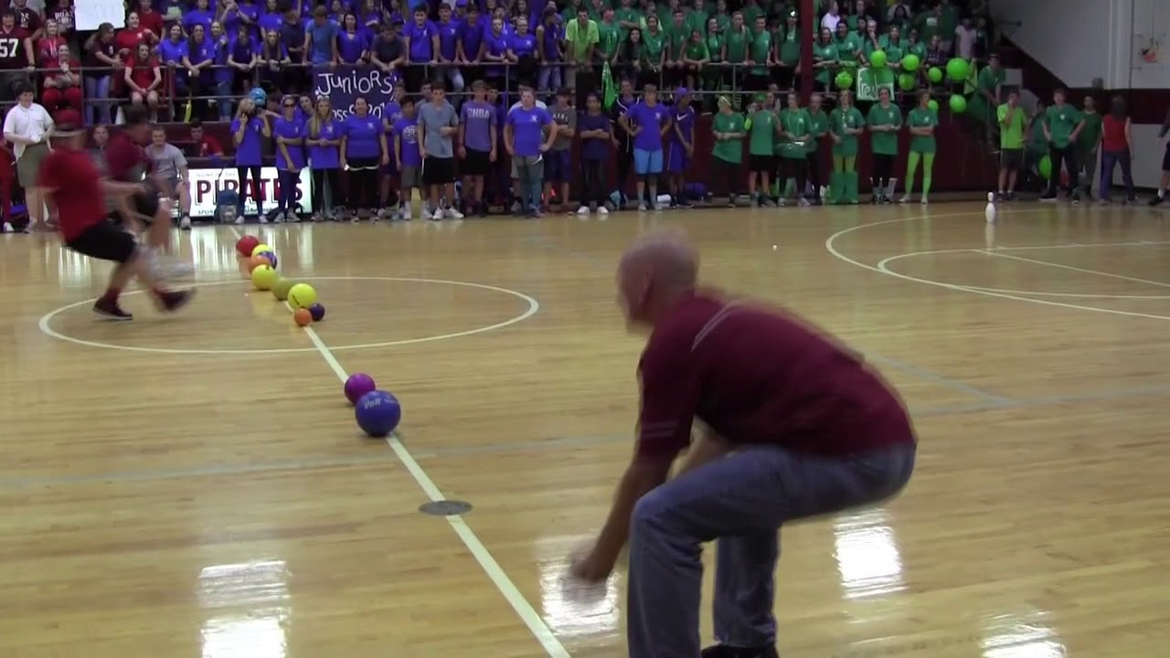 Staff vs Students Pin Dodge BallBoaz 2017 YouTube