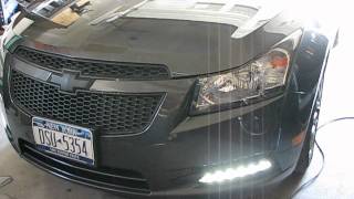 Cruze LED DRL w/ functional auto headlights