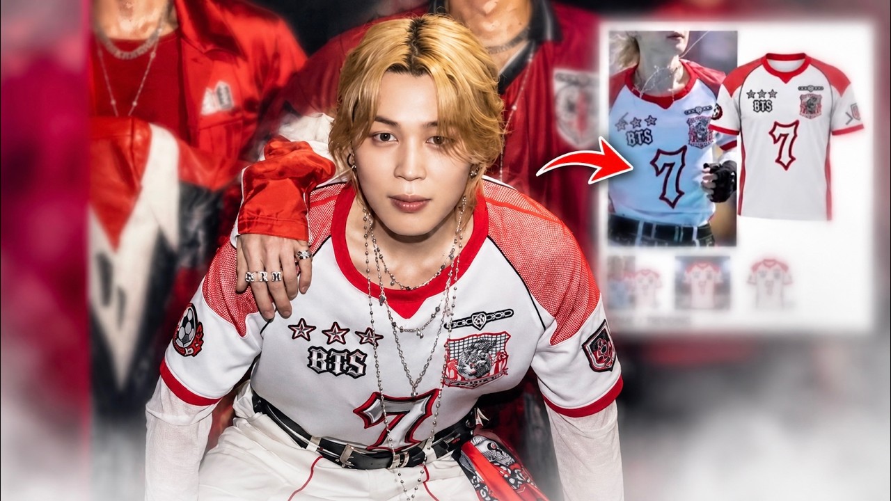 Jimin's Jersey Designer Had to Step In Himself — Here's What