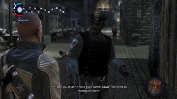 INFAMOUS 1 - gameplay walkthrough, hard difficulty