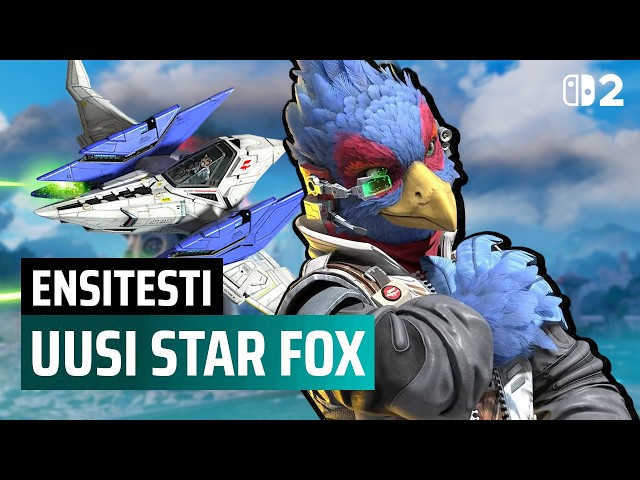Testissä Star Fox (Nintendo Switch 2)