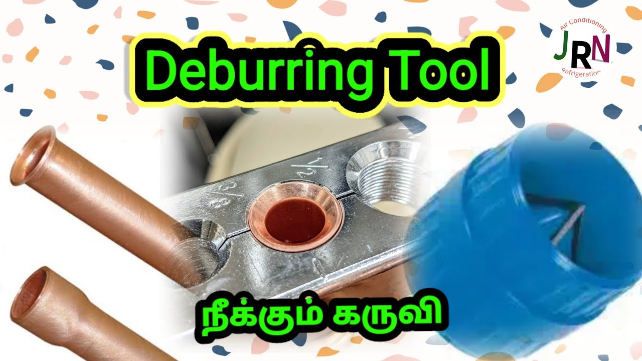 How to clean copper pipe eight | Deburring tool | acrock |