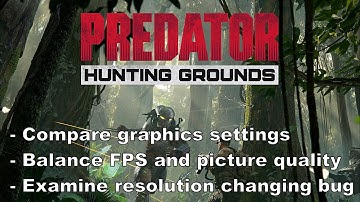 Predator Hunting Grounds - Graphic settings and resolution bug (fix in the desctiption)