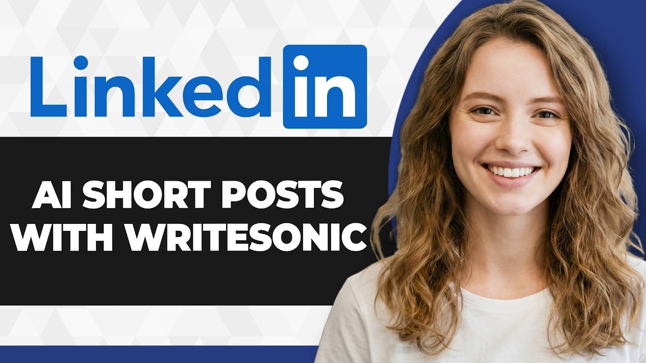 How to Write Short LinkedIn Posts with AI Using Writesonic (2026 Guide ...