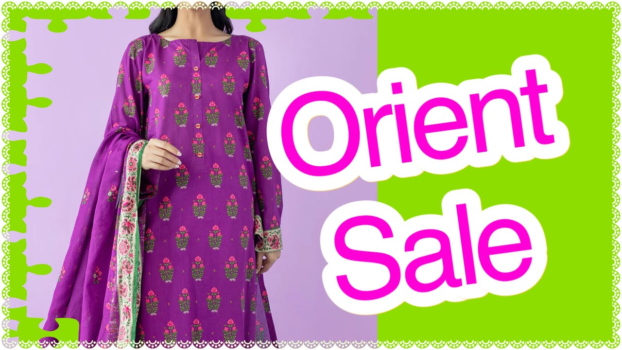 Orient sale bought a dress from Orient 2023 orient everyone sale lawn YouTube