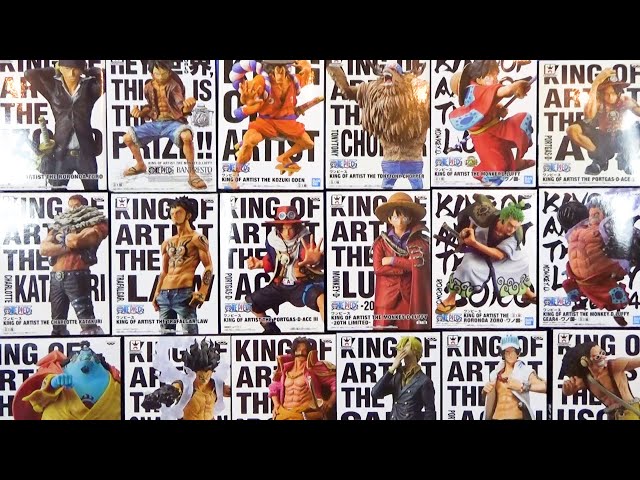 All kinds of ONE PIECE figures 