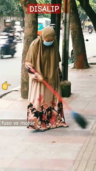 DETIK2 TRUK FUSO DISALIP MOTOR BROOO! #funny #comedy #trukmania #dikitan #support #sapukelut