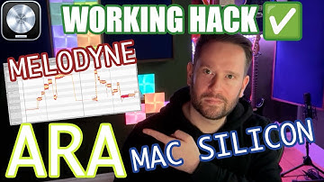 How To Get Melodyne ARA Working in Logic Pro 11 (APPLE SILICON)