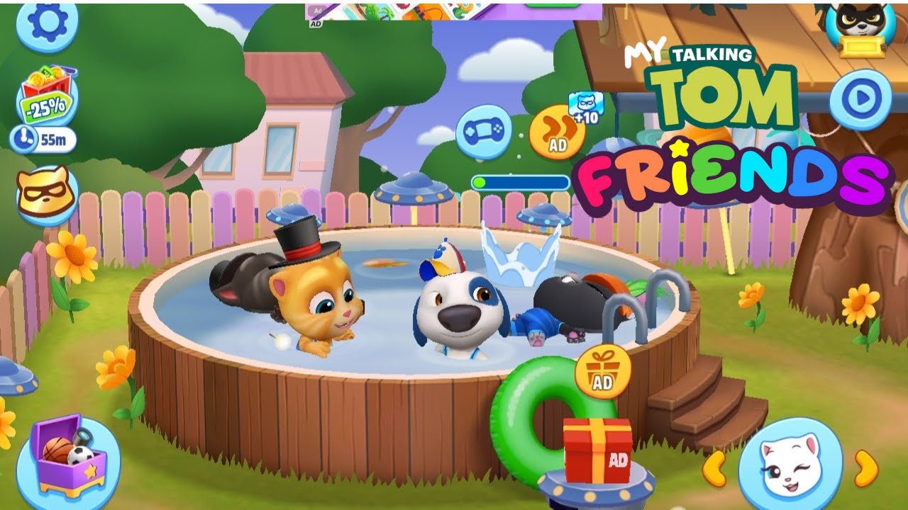 Swimming time - My Talking Tom Friends