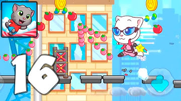 Talking Tom Candy Run - Mobile Gameplay Walkthrough Part 16 (iOS, Android)