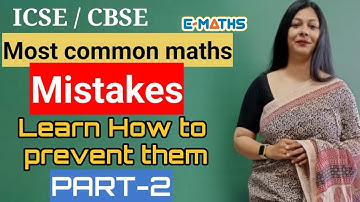 Common Errors in Maths | Algebraic Expressions | Number Line | Rational numbers | Part-2