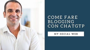 Fare blogging con ChatGPT, ecco i prompt utili