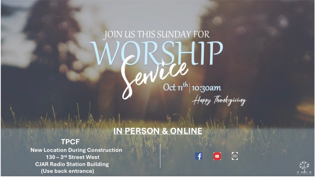 Oct.11 - Sunday Service