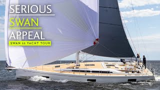 Frers magic? The new Swan 55 combines modern shape with appealing, enduring lines