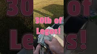Huge Lego Score at yard Sale!