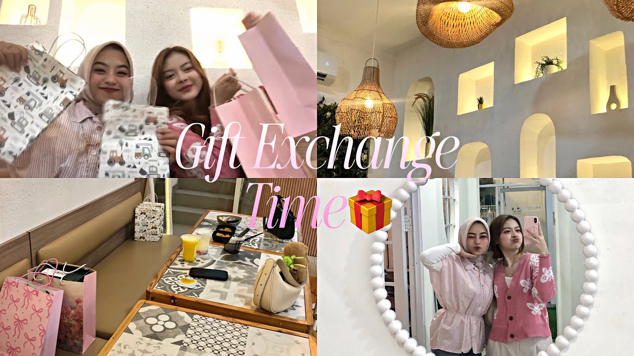 Birthday Gift Exchange Party With Bunga🌸‼️ (padahal ga janjian pinky pinky)