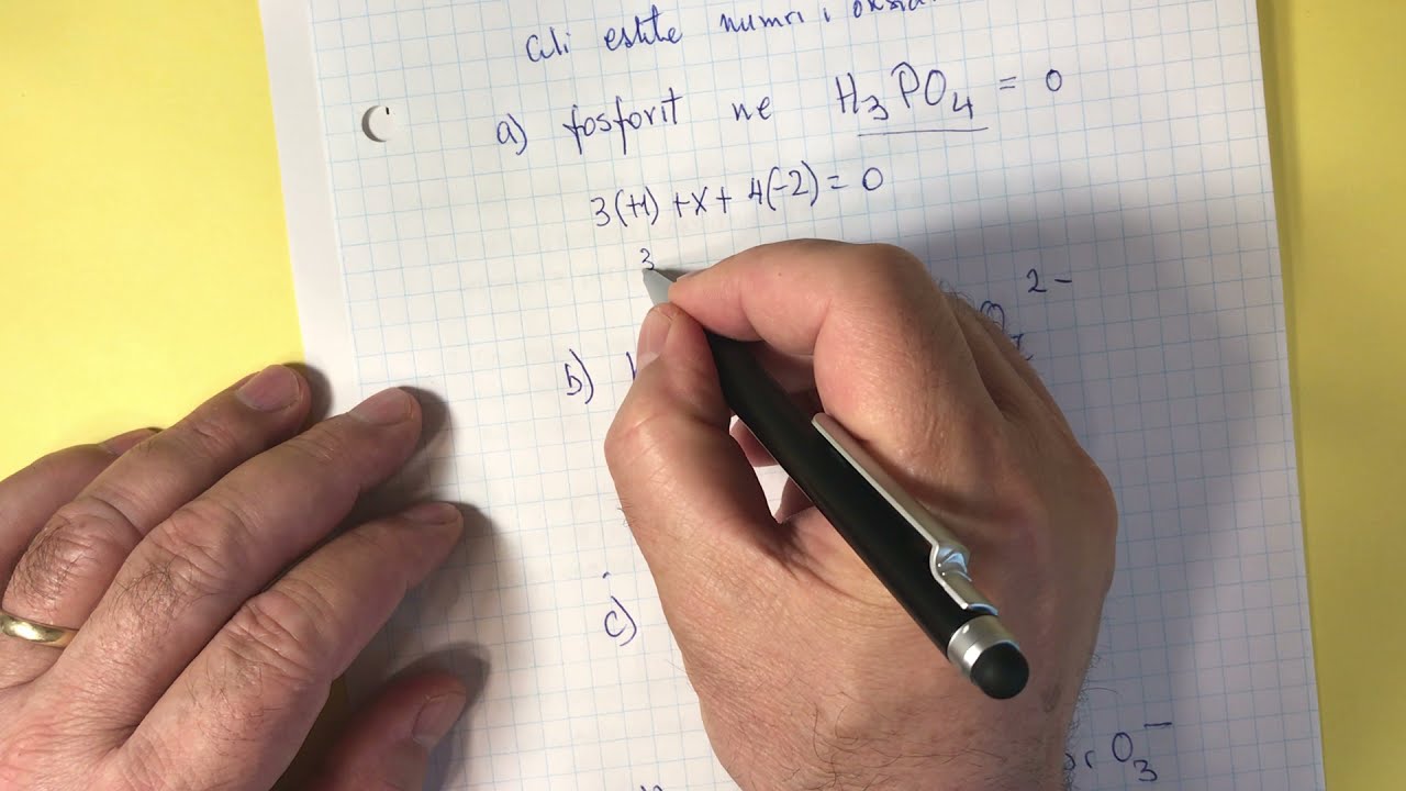 Si gjenden numrat e oksidimit te atomeve ne jonet poliatomike