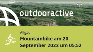 Mountainbike am 20. September 2022 um 05:52