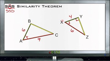 SAS Similarity Theorem: Lesson (Basic Geometry Concepts)