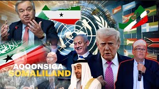 DEG-DEG: QM OO CADEYSAY MOWQIFKEEDA TAAGEERADA SOMALILAND, GO’AANO CULUS & ISRAEL OO ABAABULEYSA…