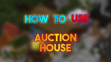 How to use Auction House in Thunder official skyblock | Best Hypixel like skyblock server for MCPE