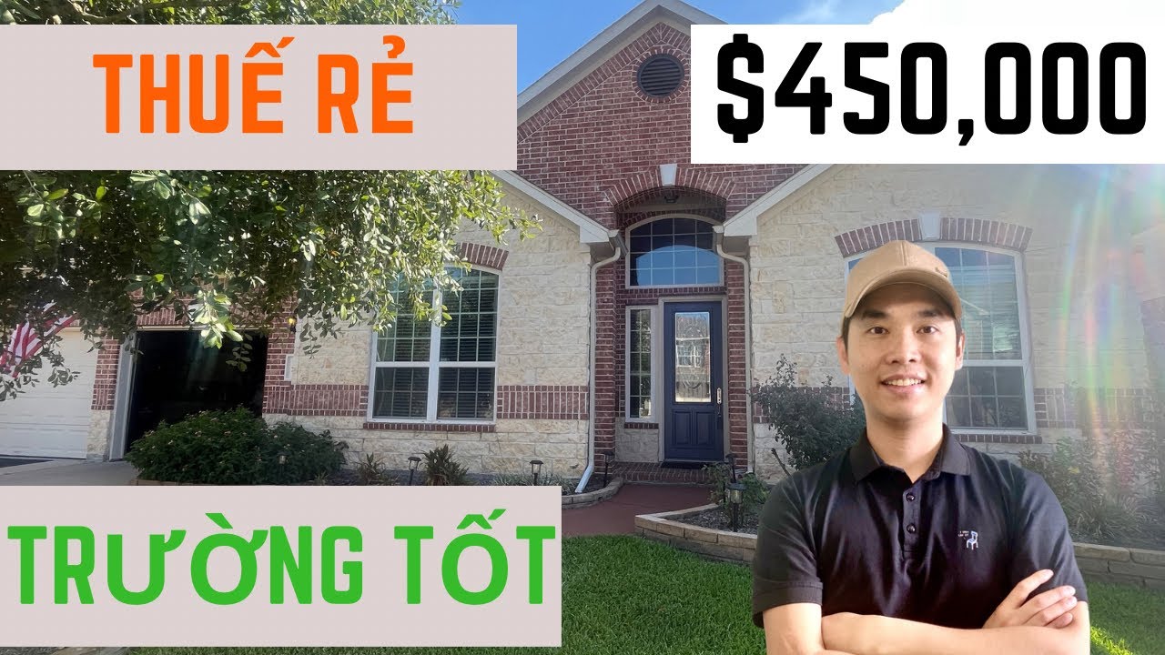 4. Katy: nhà MỚI ĐẸP, trường TỐT, thuế RẺ 