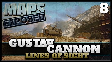 Gustav Cannon Lines of Sight & Secret Spots! | Cod WW2 Maps Exposed #8