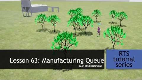 7.63 Manufacture Queue [UE4 - RTS Tutorial]
