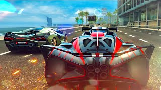 Asphalt 8, Bugatti BOLIDE, Barcelona, METAL SEASON Race, 4K 60fps