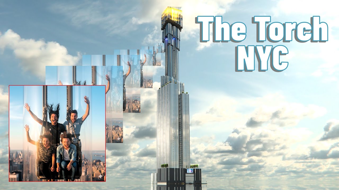 They're Building an AMUSEMENT PARK 1000 Feet Over New York City