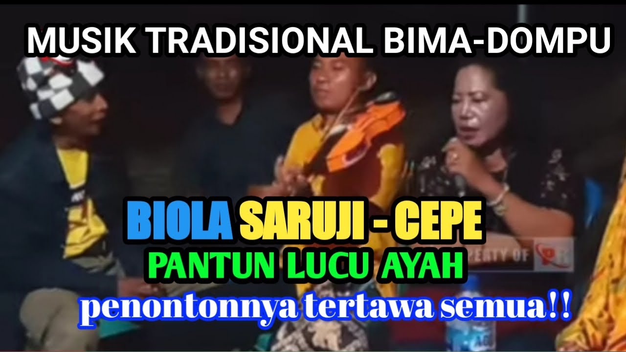 BIOLA SARUJI PANTUN LUCU BAMBANG HIZAJI Sang Pencipta Lagu KERE KERE (AYAH)@putra-bima1