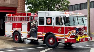 **FIRST+BRAND NEW** Hartford Fire Department Engine 5 Responding!