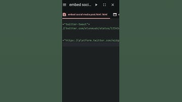 Twitter post ko website pe laaye? Bas 2 lines! 🐦💻#TwitterEmbed#HTMLforBeginners#ytshorts