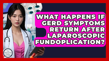 What Happens If GERD Symptoms Return After Laparoscopic Fundoplication? - The Operating Table