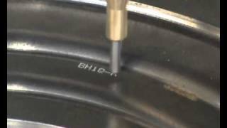 Pryor MarkMate Demonstration - Dot marking for traceability and identification