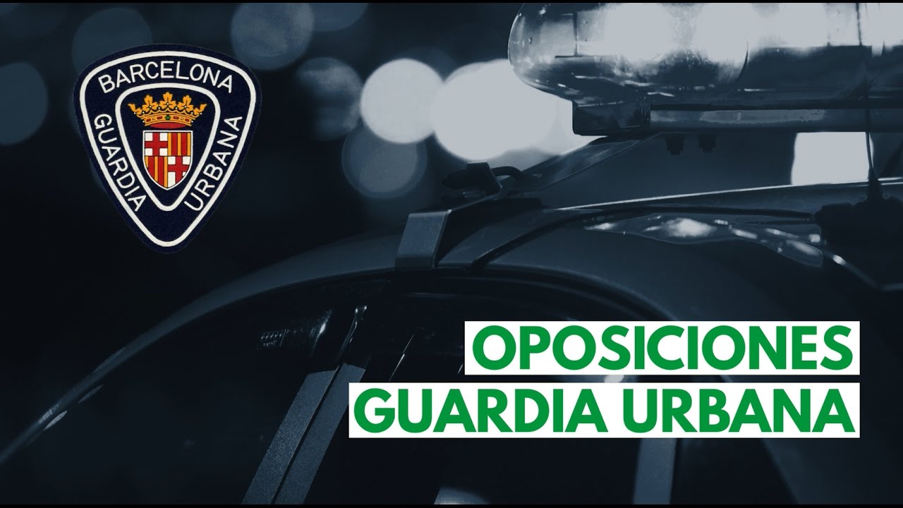 Oposiciones Guardia Urbana 2018 formación reactiva