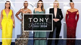 TONY Awards 2024 Review #tonyawards #2024 #fashion #redcarpet #dresses