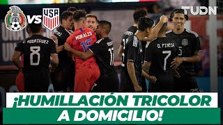 ¡Con GOLEADA y pelea! Así fue el último partido entre México y Estados Unidos | Amistoso 2019 | TUDN
