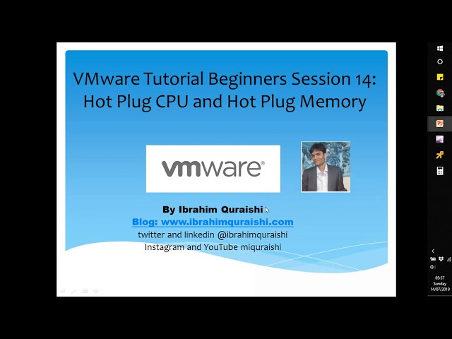 CentOS Linux Hot Plug CPU and Hot Plug Memory Demo