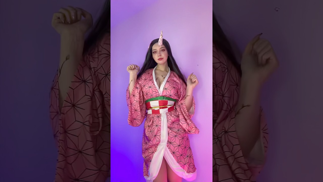 Me and you 💗 #nezuko #nezukokamado #cosplay #kimetsunoyaiba #demonslayer #anime #tiktok #shorts