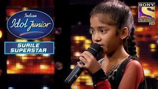 Sugandha ने दिया Sweet और  Melodious Performance  | Indian Idol Junior | Surile Superstar
