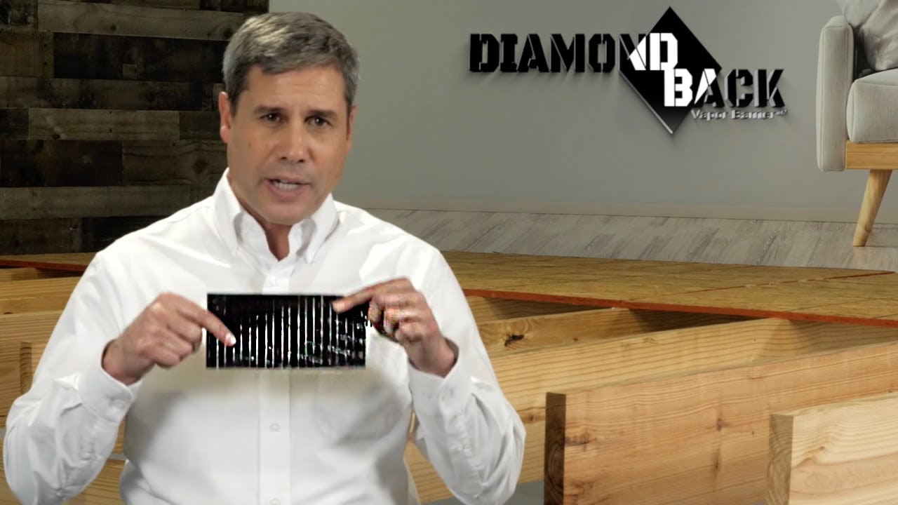 DiamondBack™ SL Vapor Barrier - YouTube