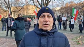 ۲- تجمع هم‌میهنان مبارز در استکهلم برای ششمین سالگرد اعتراضات #آبان۹۸ ۱۵نوامبر۲۰۲۵ #kingrezapahlavi